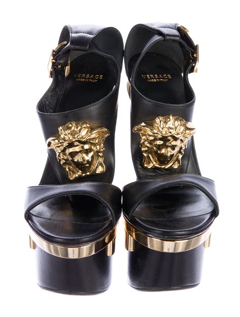 fake versace medusa shoes|versace medusa shoes women.